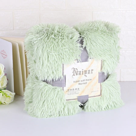 Long Shaggy Faux Fur Blanket