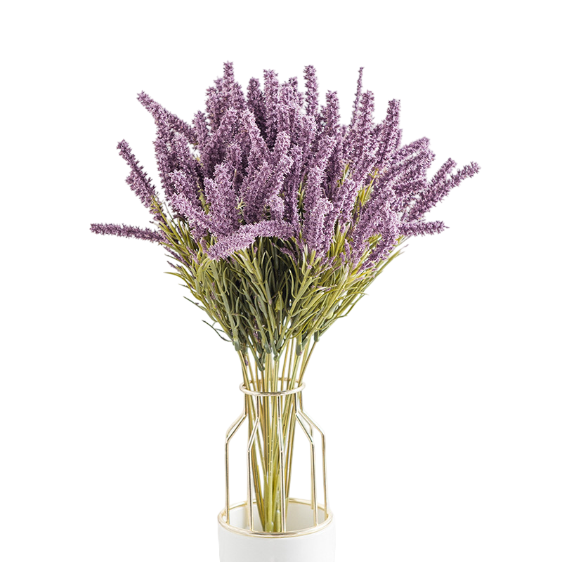 Artificial Wheat & Lavender Decoration