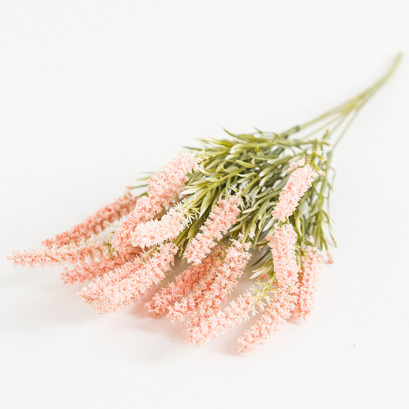 Artificial Wheat & Lavender Decoration