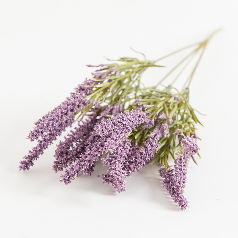 Artificial Wheat & Lavender Decoration