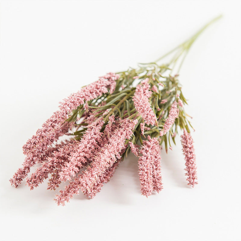 Artificial Wheat & Lavender Decoration