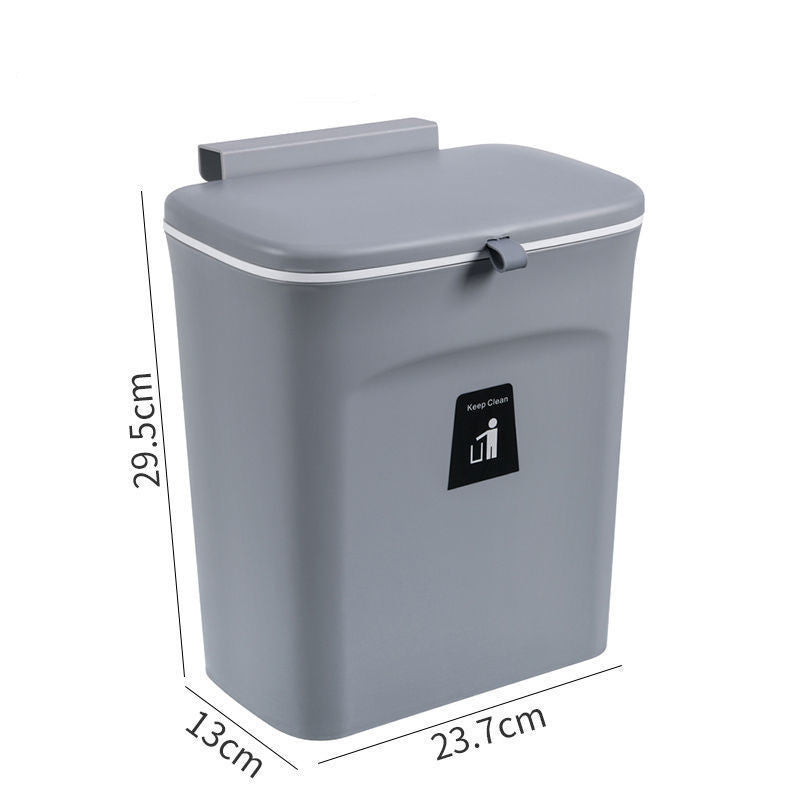 Wall-Mounted Kitchen Trash Bin