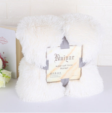 Long Shaggy Faux Fur Blanket