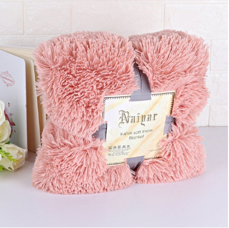 Long Shaggy Faux Fur Blanket