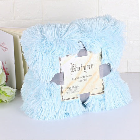 Long Shaggy Faux Fur Blanket