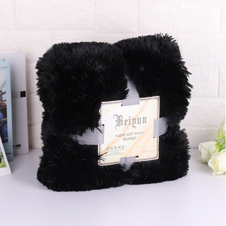 Long Shaggy Faux Fur Blanket