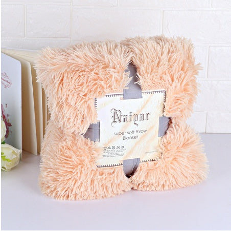 Long Shaggy Faux Fur Blanket