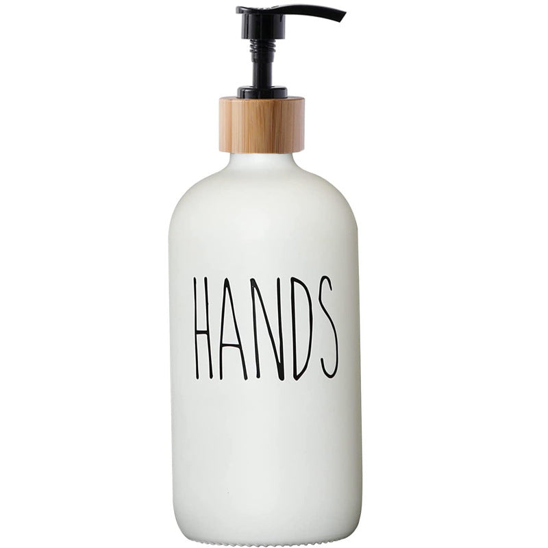 Wooden Soap & Shampoo Dispenser