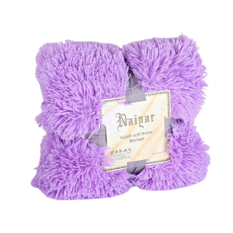 Long Shaggy Faux Fur Blanket