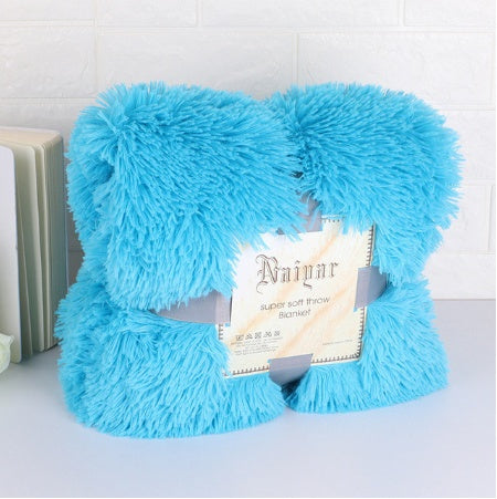 Long Shaggy Faux Fur Blanket