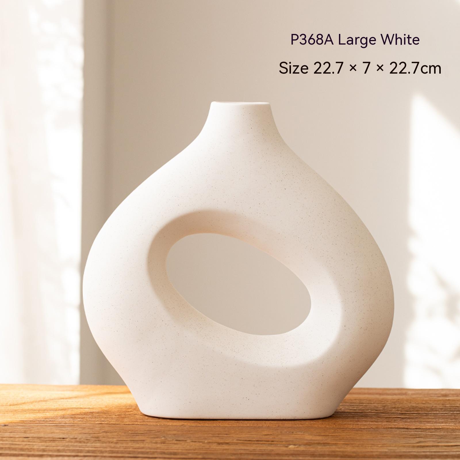 Ceramic Circle Decorative Vase