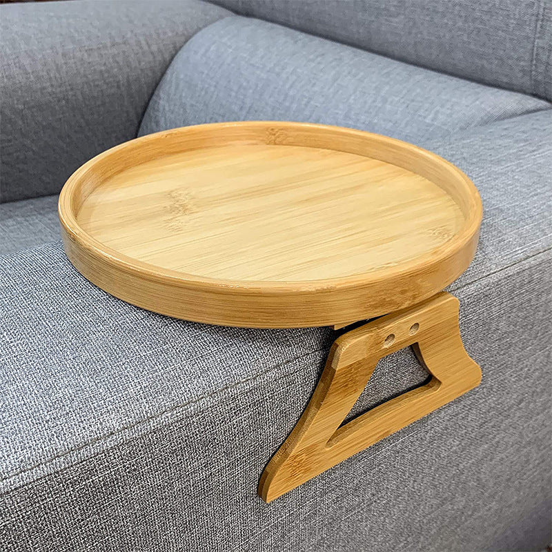 Round Foldable Bamboo Tray