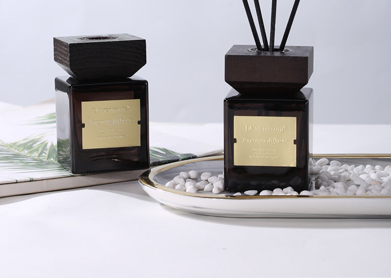 Wooden Lid Reed Diffuser
