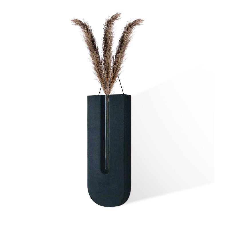 Wooden Wall Hanging Planter Vase