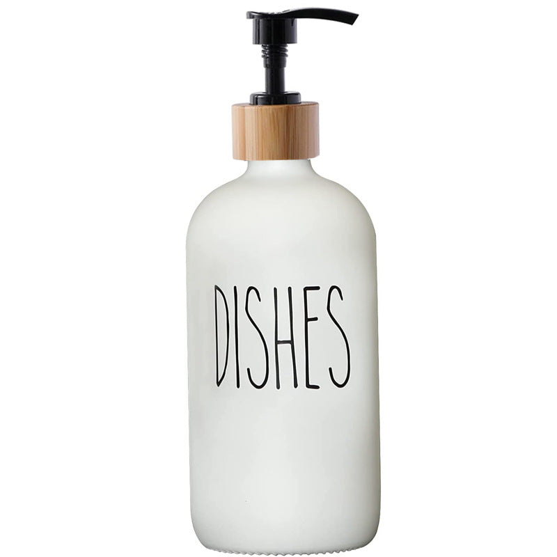 Wooden Soap & Shampoo Dispenser