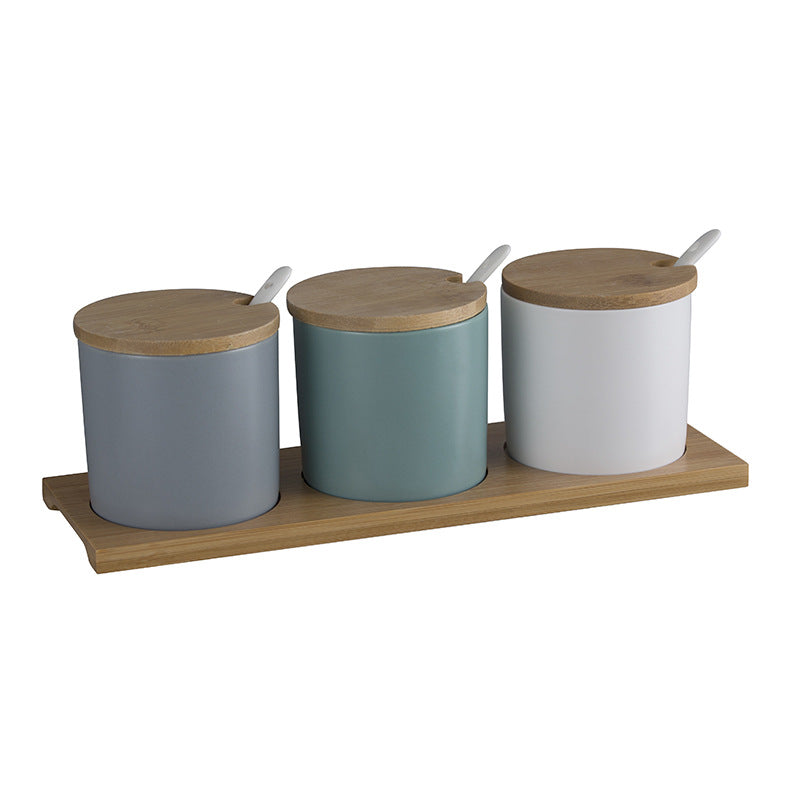 Ceramic Spice Jar with Lid