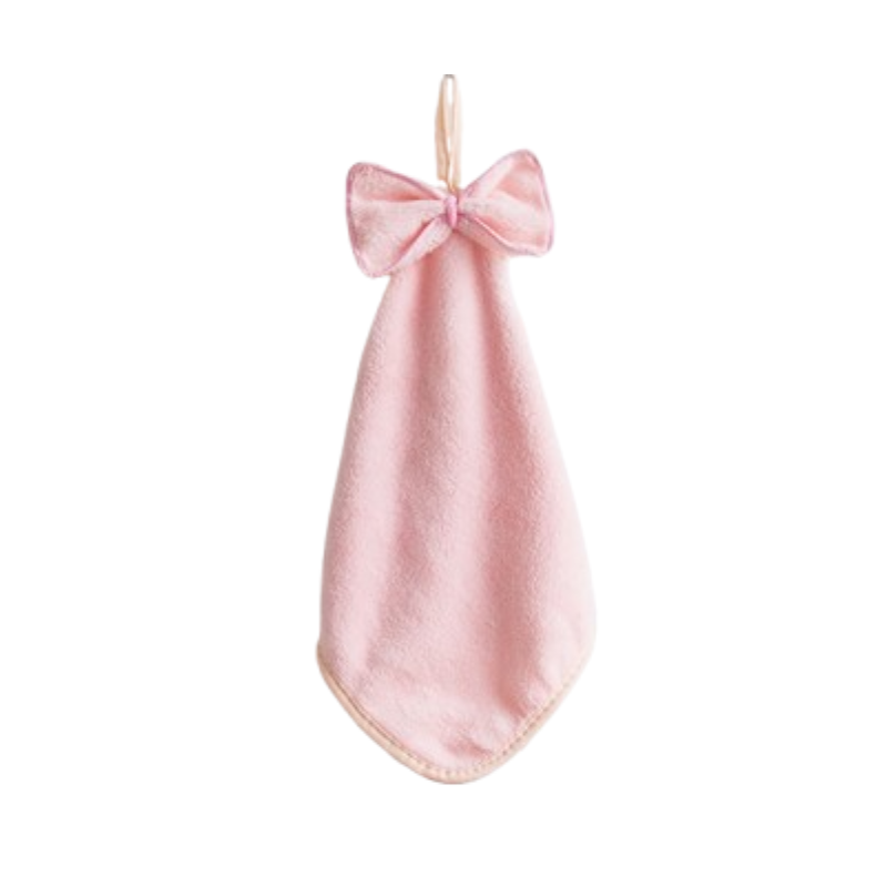 Coral Fleece Hanging Dish Towel