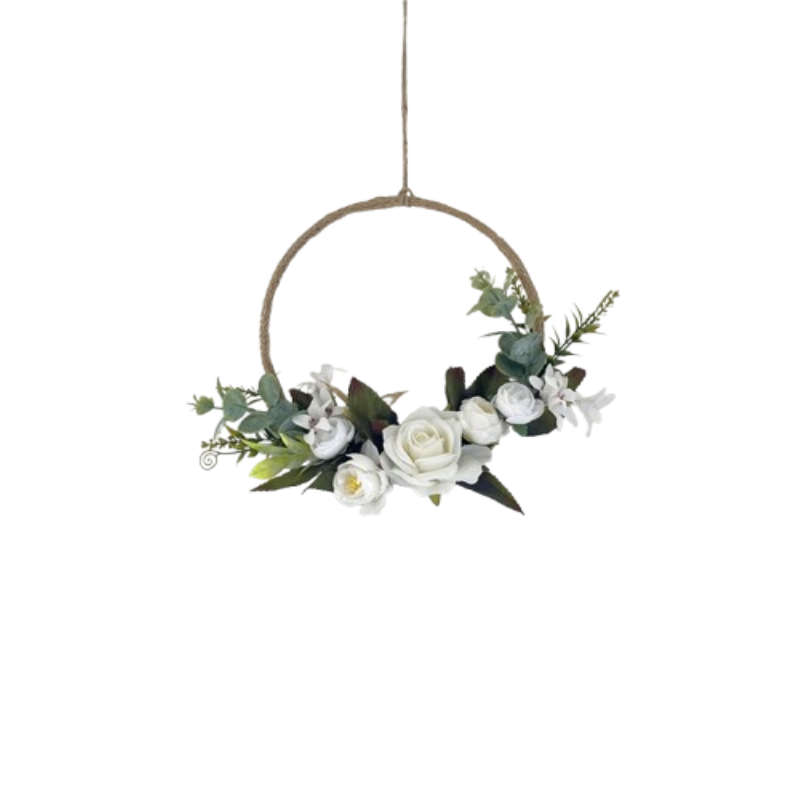 Rose Garland Wall Hanging Decoration