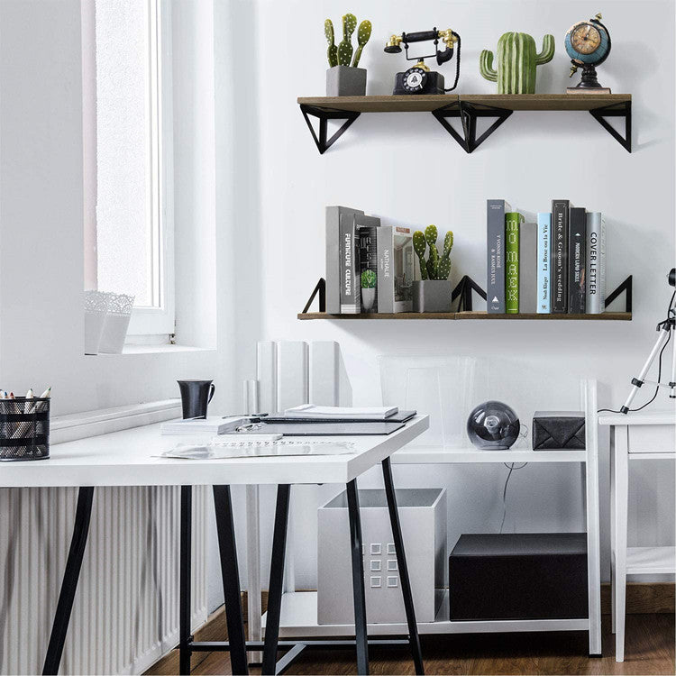 Wall-Mounted Floating Shelf