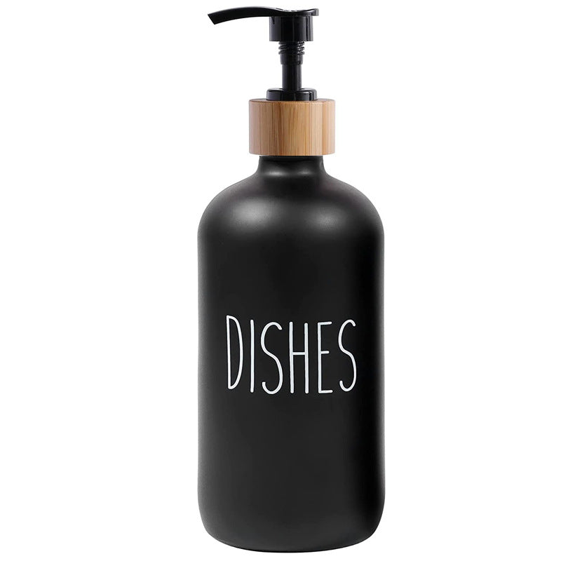 Wooden Soap & Shampoo Dispenser