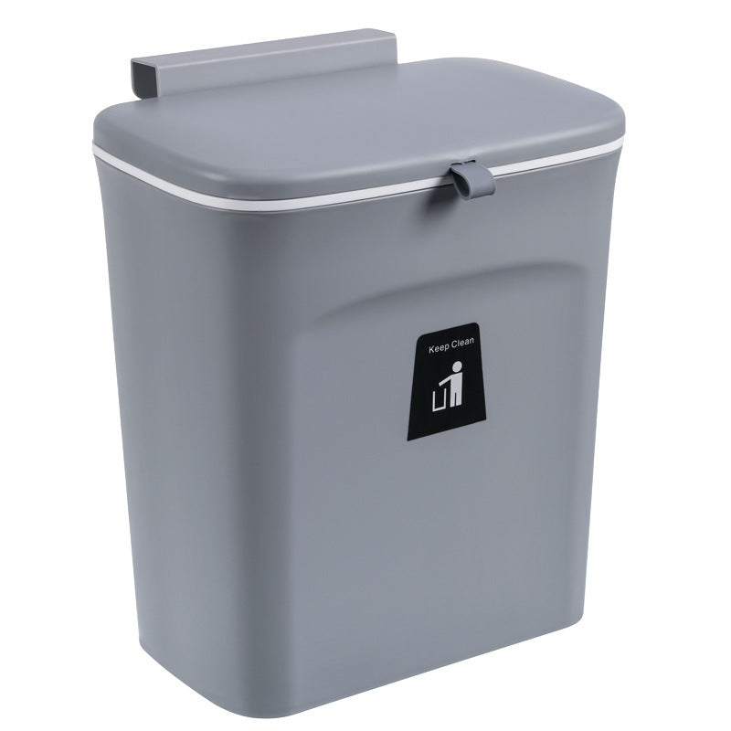 Wall-Mounted Kitchen Trash Bin