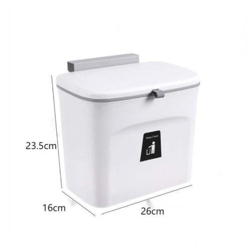 Wall-Mounted Kitchen Trash Bin