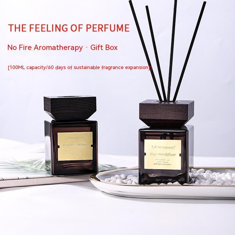 Wooden Lid Reed Diffuser
